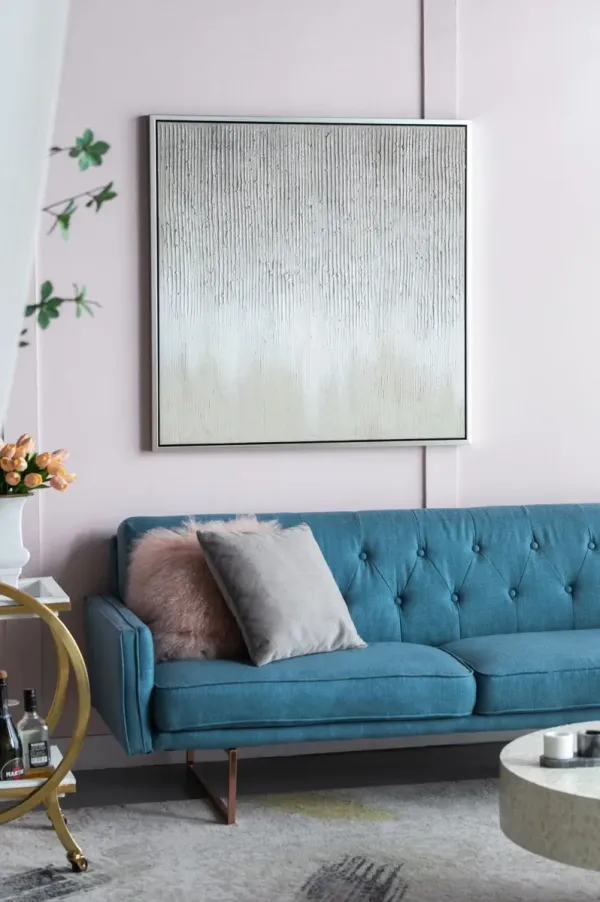 Sunshine Framed Hand Painted Canvas Print Wall Art, Wall Decor For Living Room - Multicolor