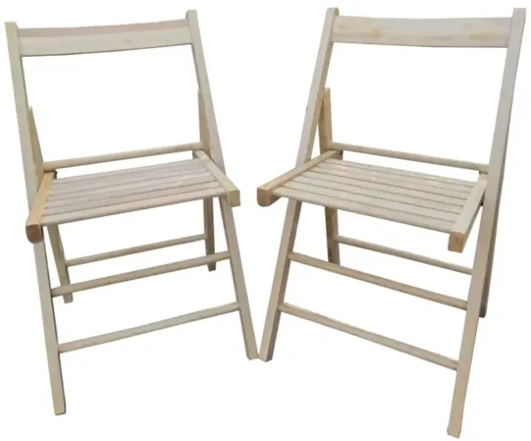 Folding Chair, Foldable Style (Set of 2)