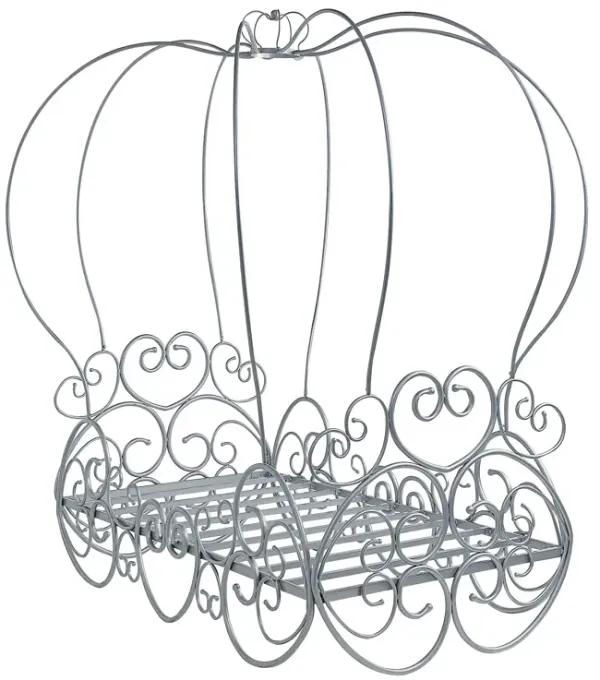 Priya - Twin Bed With Canopy - Silver