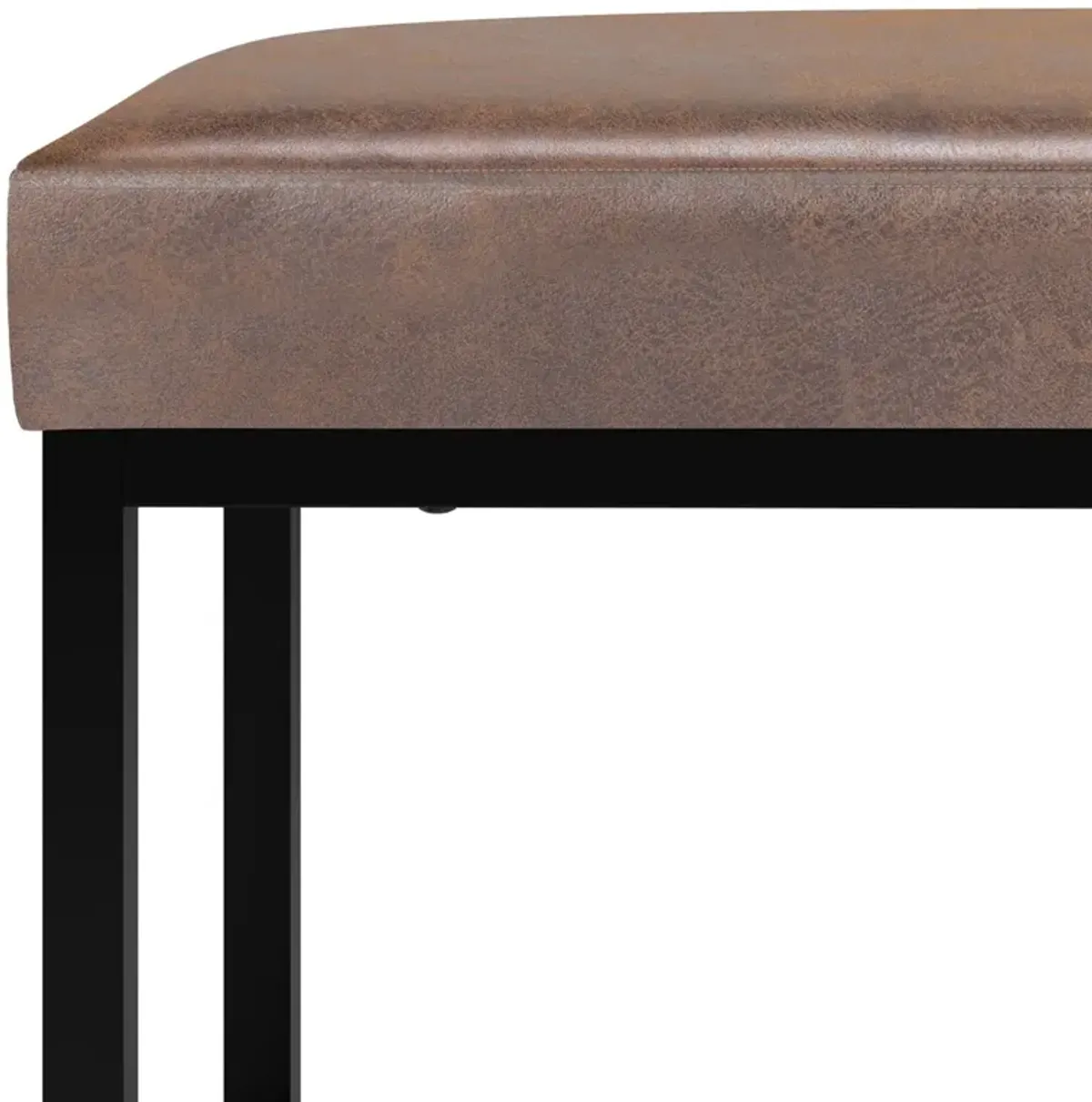 Reynolds - Small Bench - Distressed Chestnut Brown