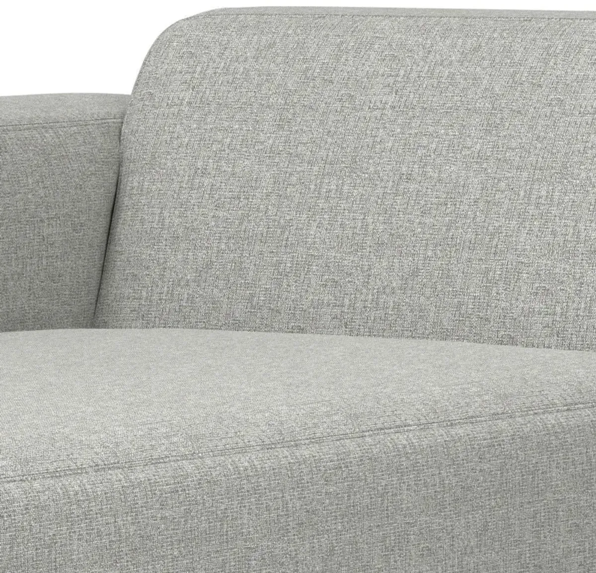 Rex - Left Chaise Sofa Module - Gray