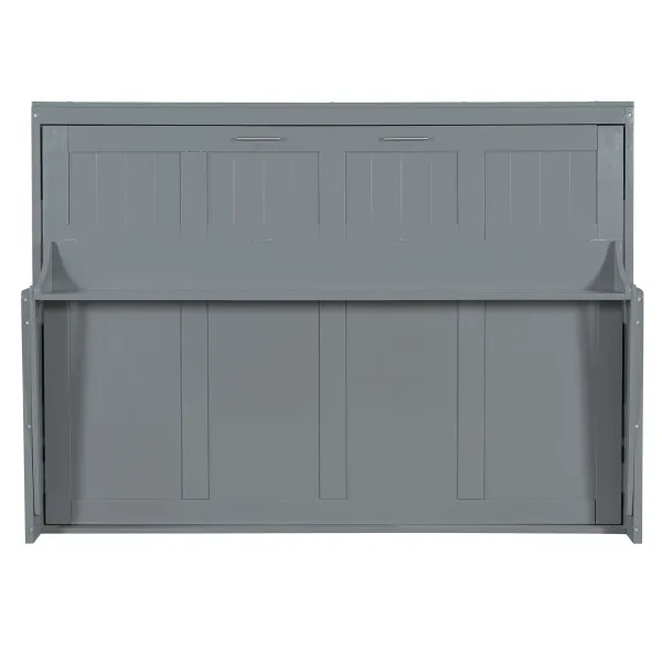 Murphy Bed With Hydraulic Lift & Desk Design