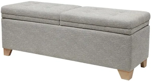 Soft Close Upholstered Storage Bench, Convenient Design