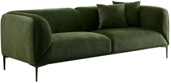 Modern Style Sofa With Solid Wood Frame And Cushions