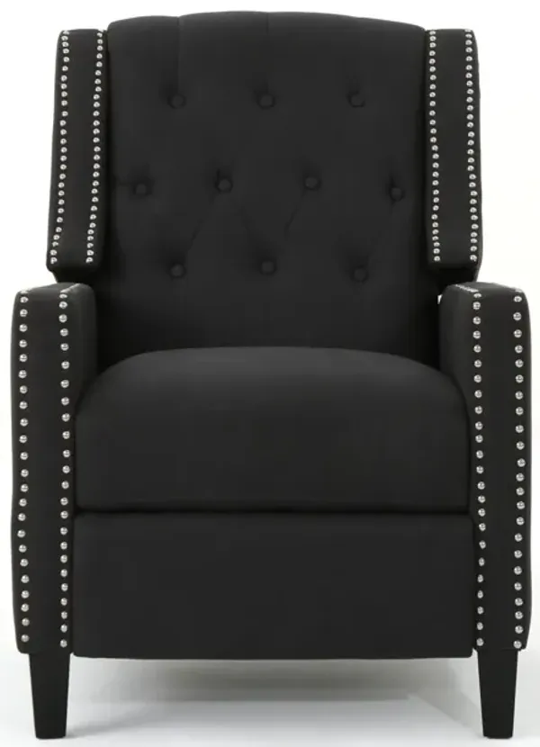 Classic Fabric Push Back Chair