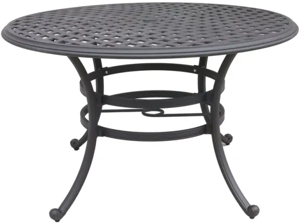 Round Dining Table - Espresso Brown