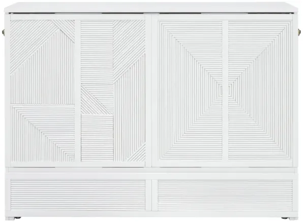 Murphy Bed With Large Drawer, USB Ports And Outlets