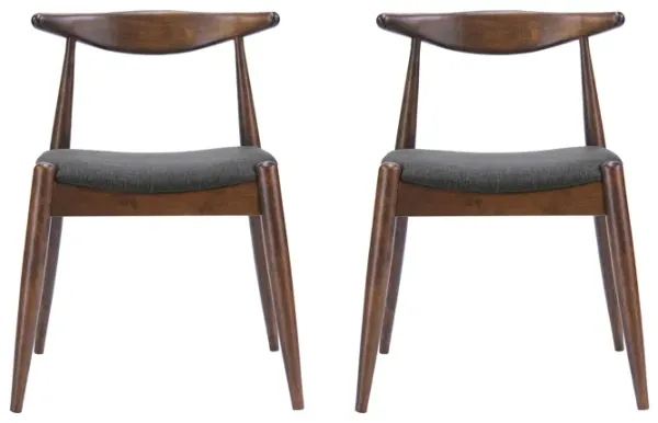 Candescent - Dining Chair With Curved Back (Set of 2)