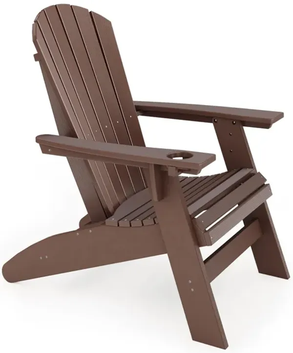 Adirondack Chair Sturdy HDPE Poly Lumber For Poolside, Patio, And Garden Relaxation