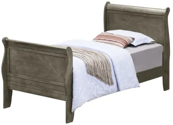 Panel Sleigh Bed