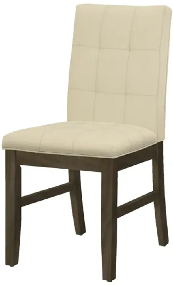 Dining Chair, Upholstered, Dining Room, Transitional (Set of 2) - Cream