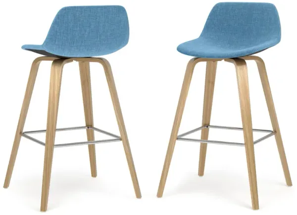 Randolph Bentwood - Upholstered Counter / Bar Height Stool (Set of 2)