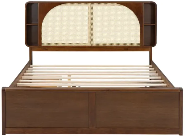 Headboard Bed With 2 Drawers And Trundle