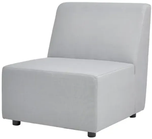 Cleo - Modular Upholstered Deep Seating Patio Armless Chair Axroma Olefin
