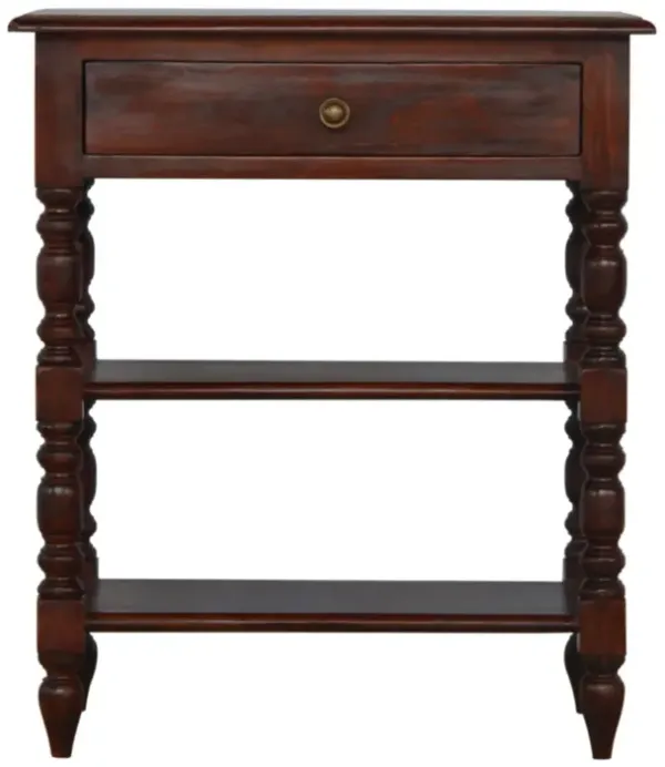 Turned Legs Side Table