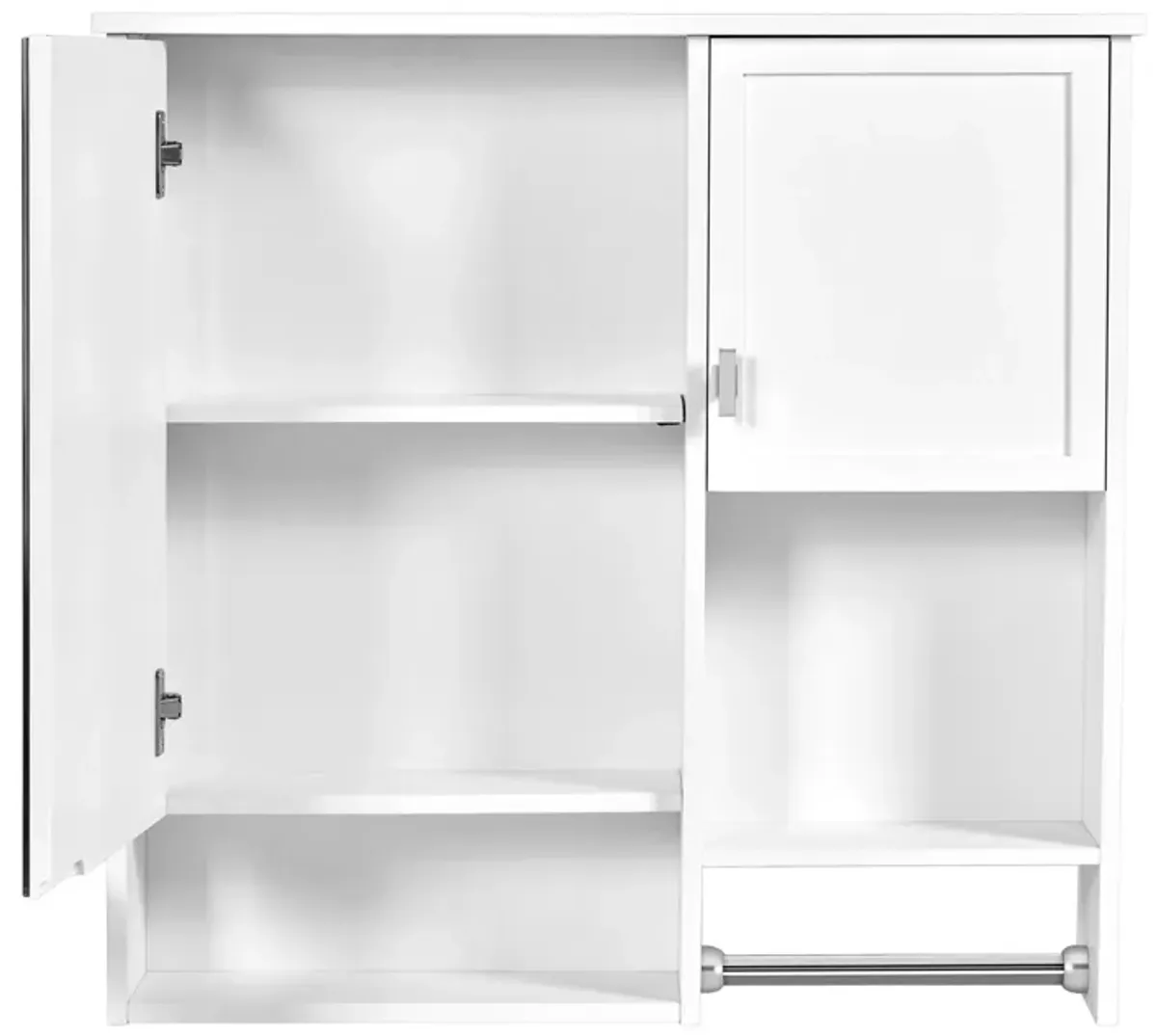 Modern Wall Mounted Bathroom Medicine Cabinet, Bathroom Wall Storage Cabinet With Mirror