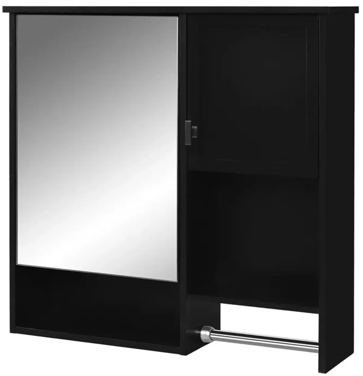 Modern Wall Mounted Bathroom Medicine Cabinet, Bathroom Wall Storage Cabinet With Mirror