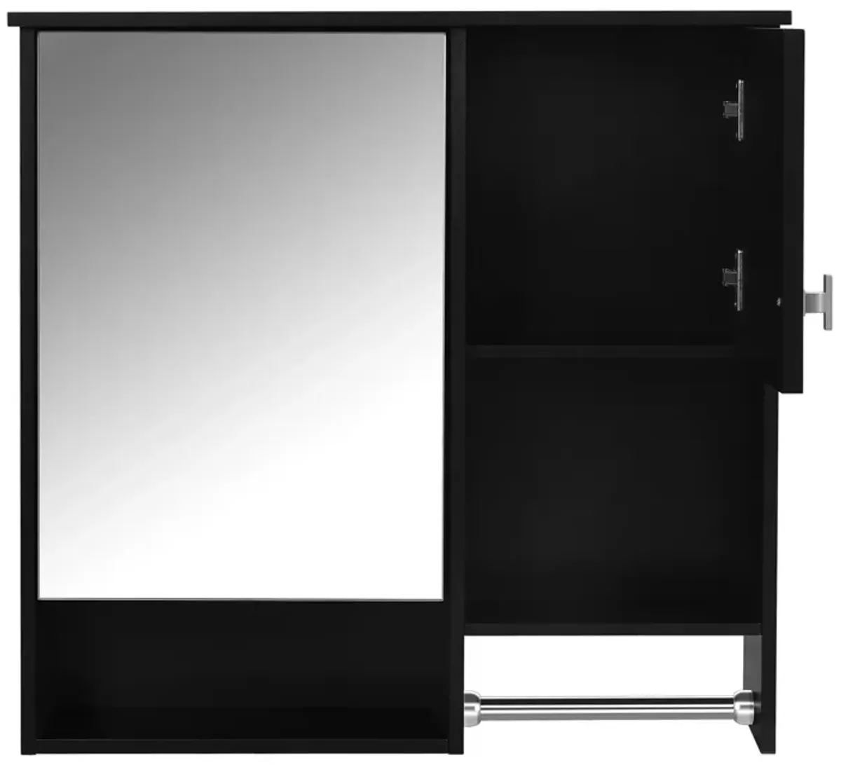 Modern Wall Mounted Bathroom Medicine Cabinet, Bathroom Wall Storage Cabinet With Mirror