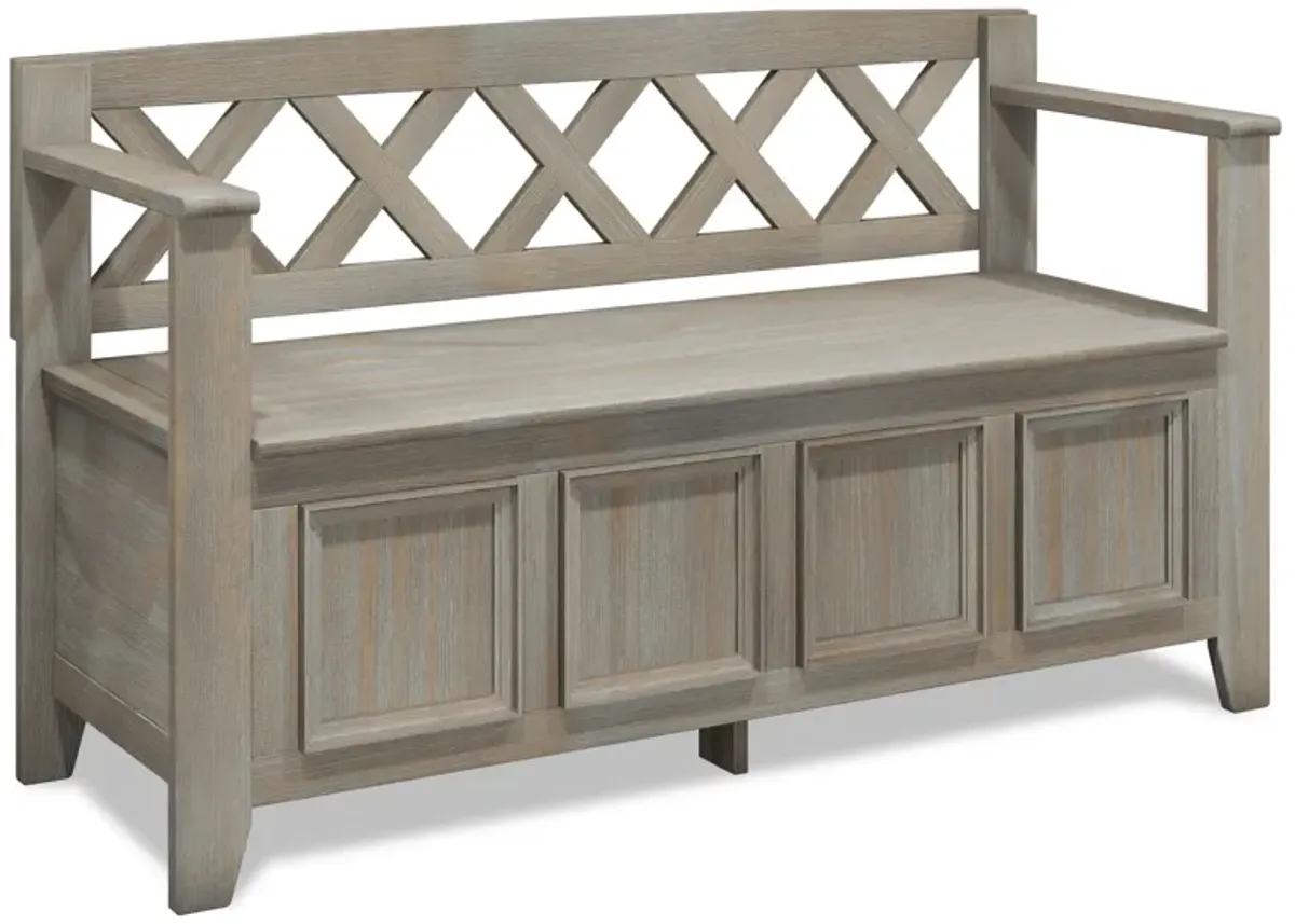 Amherst - Handcrafted Entryway Storage Bench