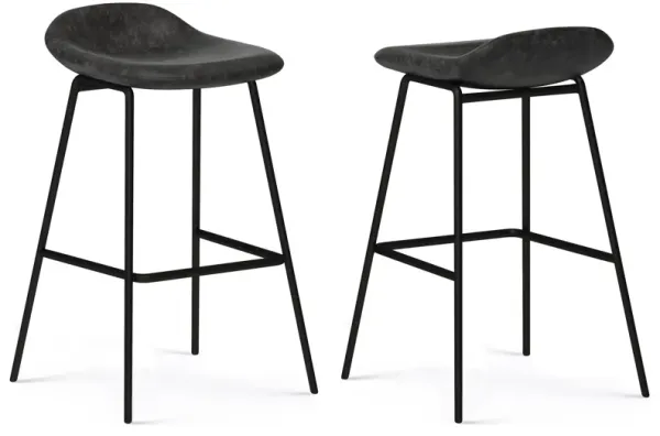 Dafney - pholstered Bar Stool (Set of 2)