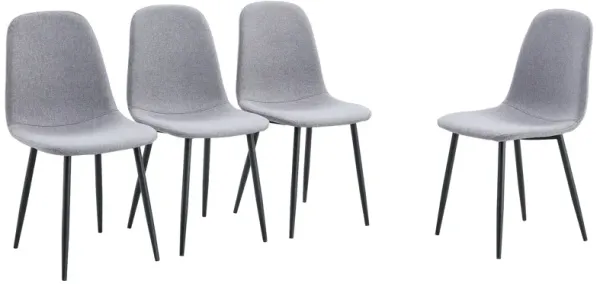 Combined Spoon Chairs, Perfectly Matching Minimalist And Scandinavian Style