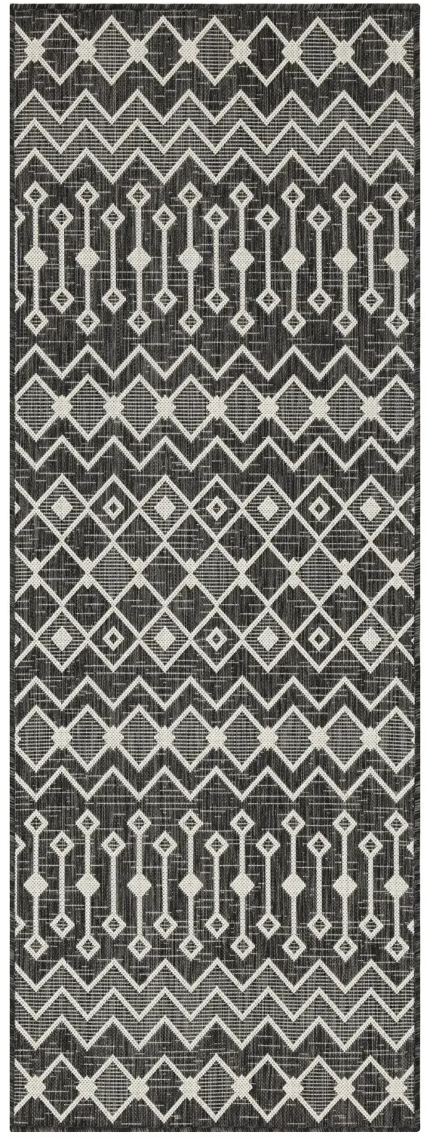 Sunshine - 2'7" X 7'3" Indoor / Outdoor, Polypropylene Area Rug