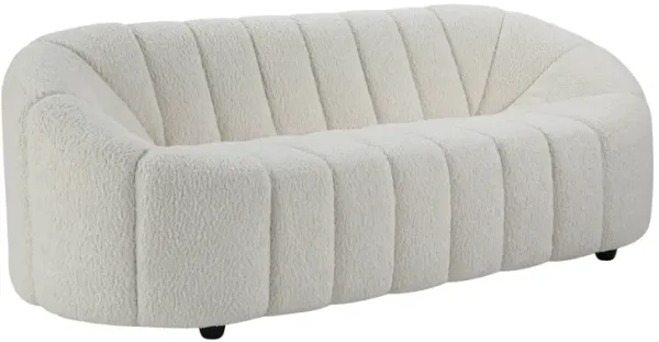 Osmash - Teddy Sherpa Sofa - White