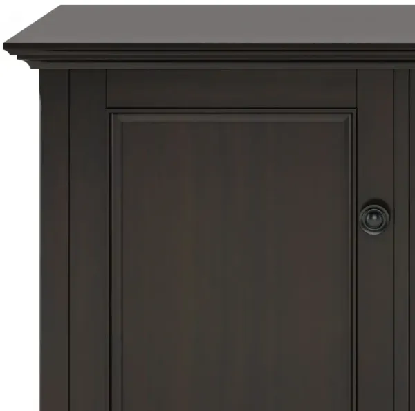 Amherst - Wide 3 Door Storage Cabinet - Hickory Brown