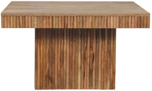 Soba - Chunky Coffee Table - Oak