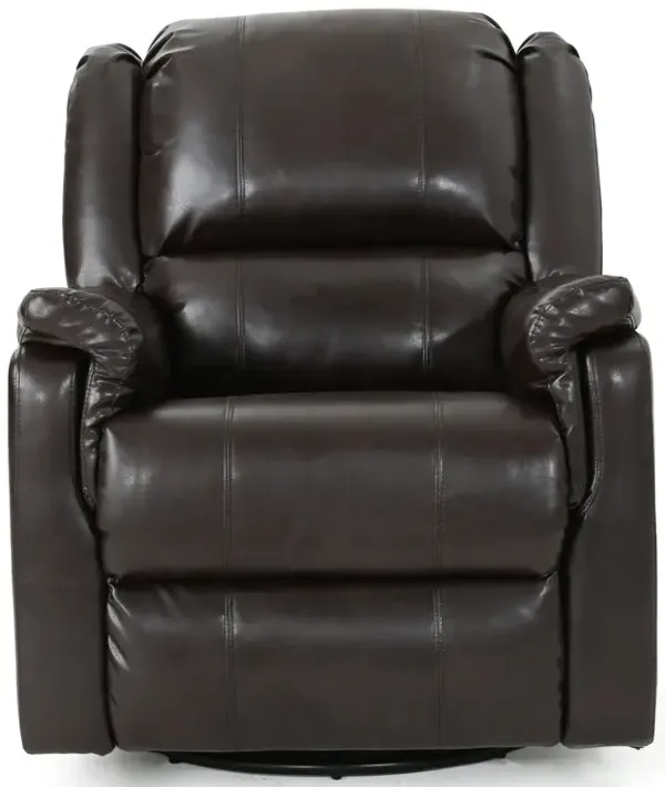 Glider Recliner With Swivel, Manual Reclining Chair