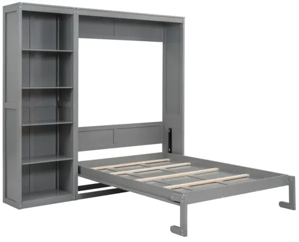 Multifunction Murphy Wall Bed With Shelves