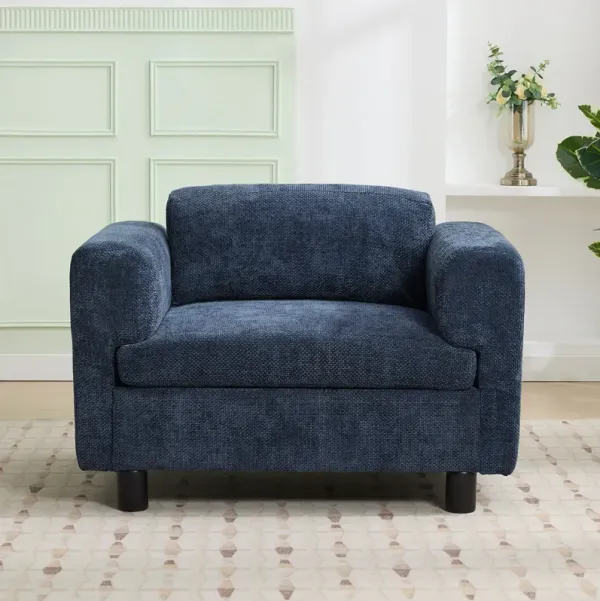 Modern Oversized Armchair Comfy Accent Chair Single Sofa For Living Room