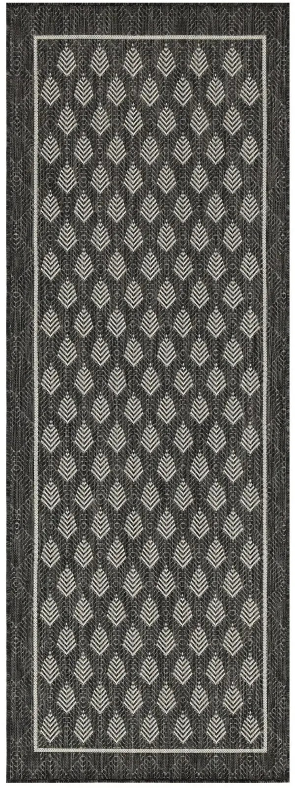 Sunshine - 2'7" X 7'3" Indoor / Outdoor Area Rug Polypropylene