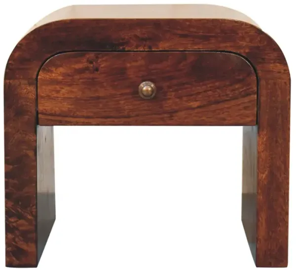 Mini Darcy - Nightstand With Curved Edges