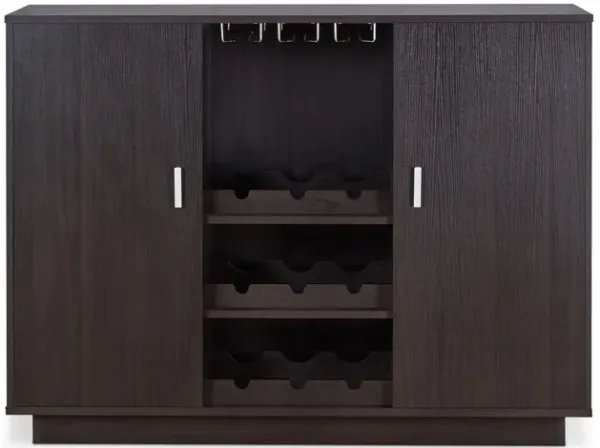 Hazen - Wine Cabinet II - Espresso