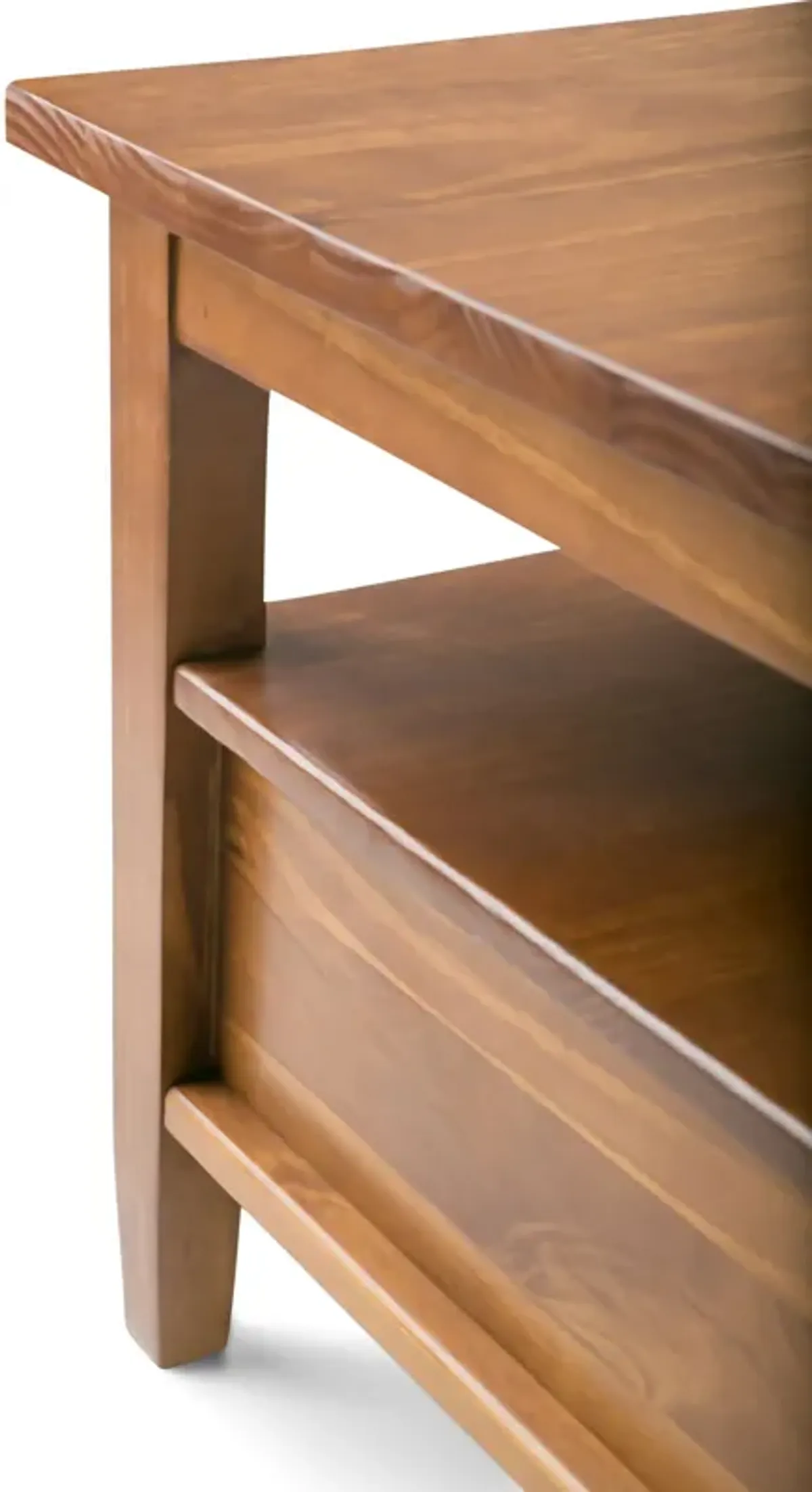 Warm Shaker - Coffee Table - Light Golden Brown