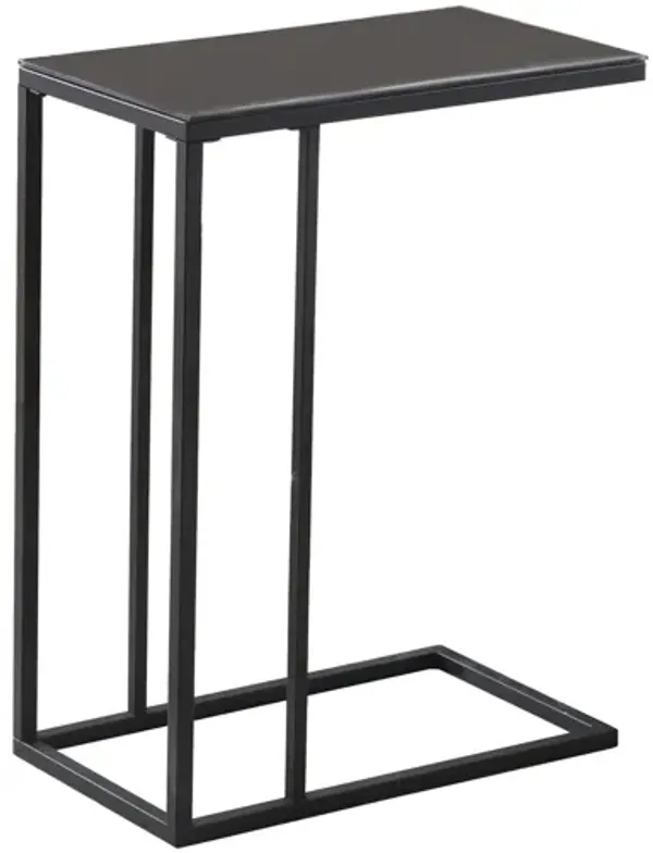 C-Shaped Accent Table For Living Room