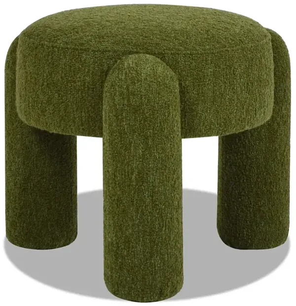 Hugo - Round Fully Upholstered Ottoman