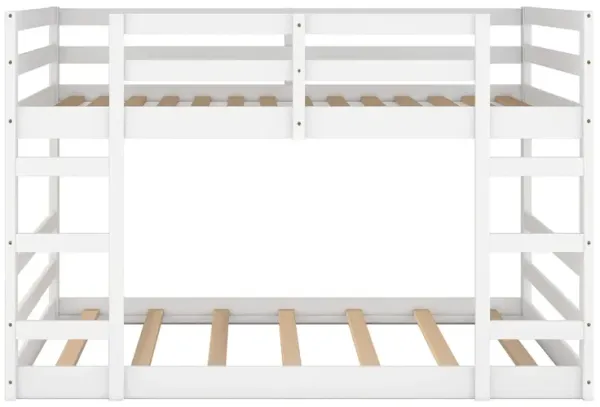 Solid Construction, Bunk Bed With Ladder
