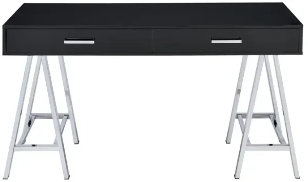 Coleen - High Gloss Writing Desk With USB