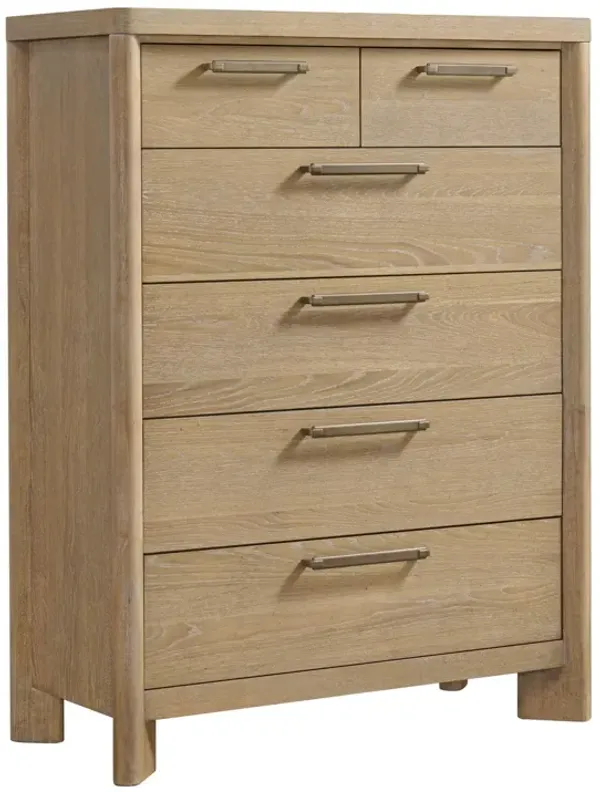 Clove - 6 Drawer Chest - Tan