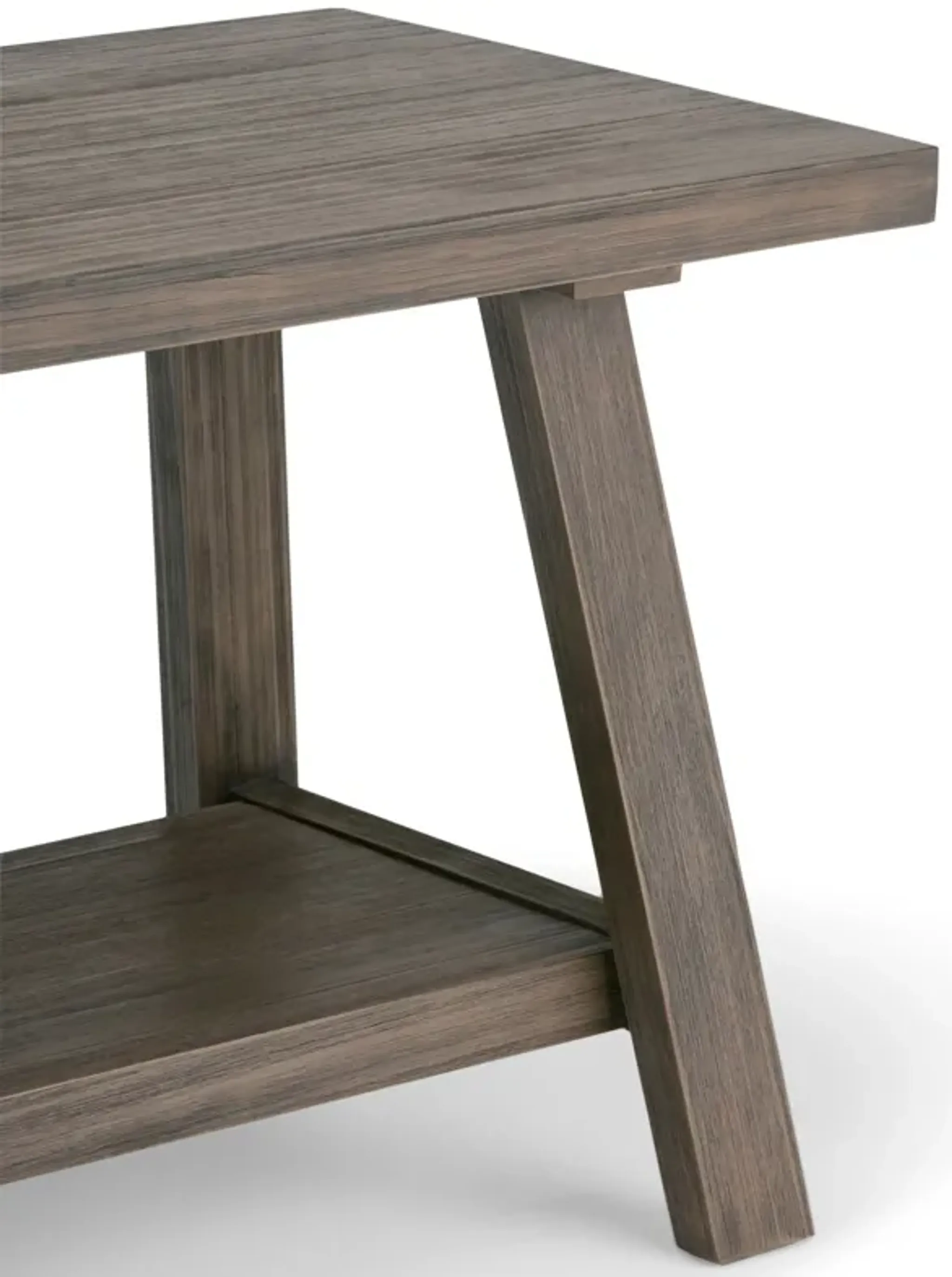 Dylan Entryway Bench Driftwood Bel Furniture | Furniture.com