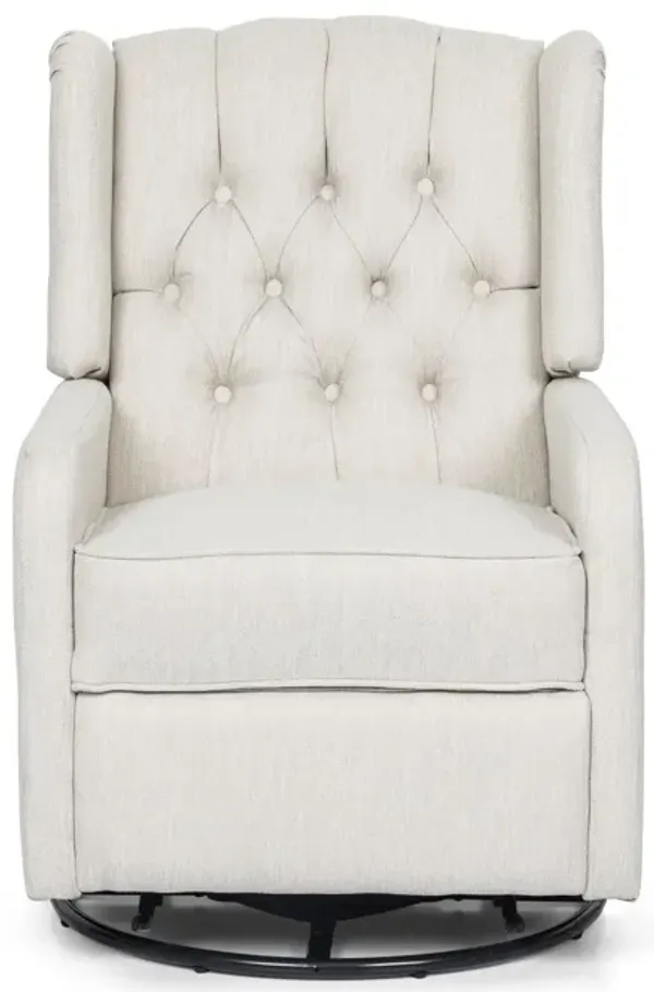 Classic Design, Manual Recliner Chair With 360 Degree Swivel