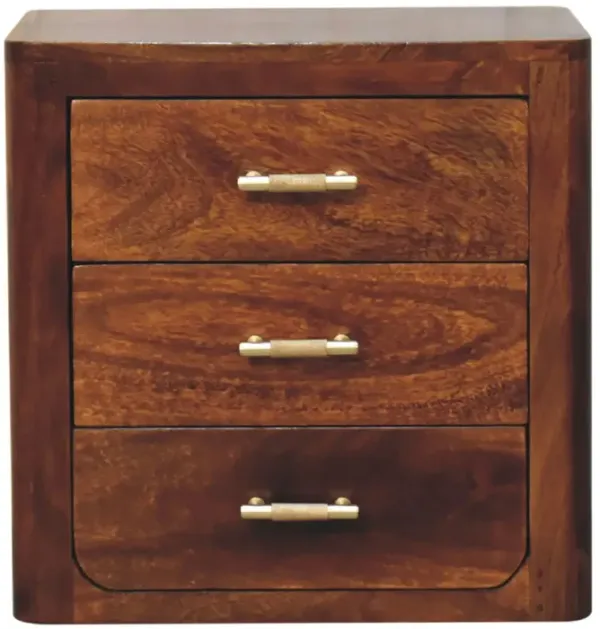 Luca - Nightstand - Brown