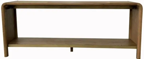 Waterfall - Console Table - Light Brown