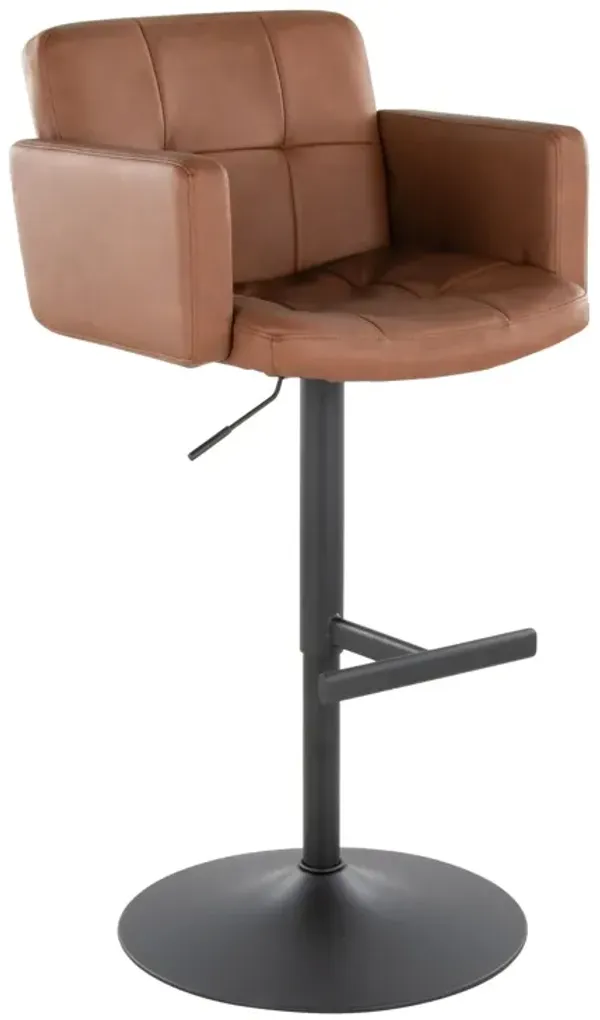 Stout - Contemporary Adjustable Barstool With Swivel