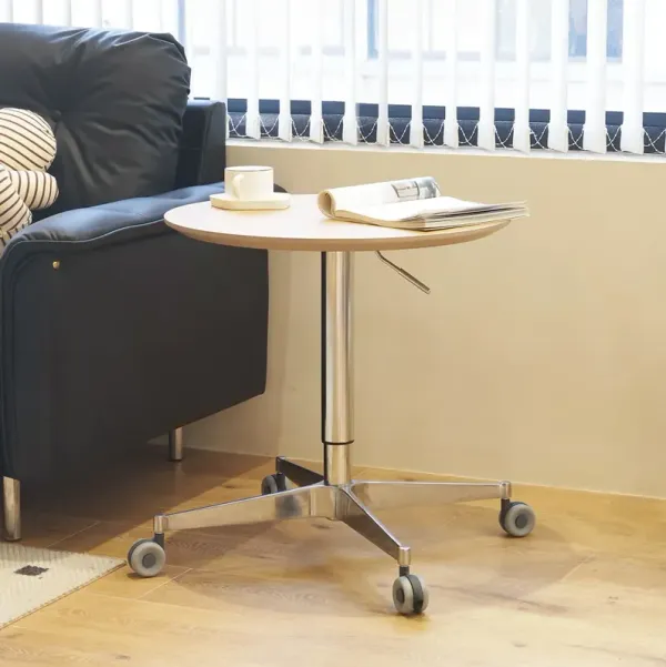 Movable, Adjustable, 360 Swivel Table With Star Base
