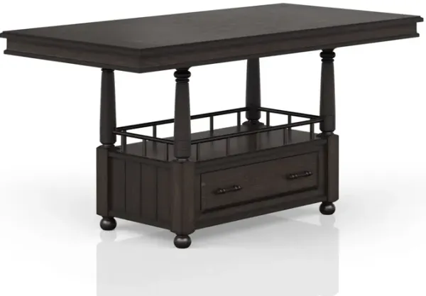 Counter Height Dining Table - Coffee