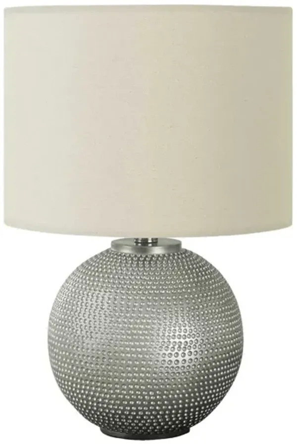 Lighting, Table Lamp, Modern - Gray / Cream