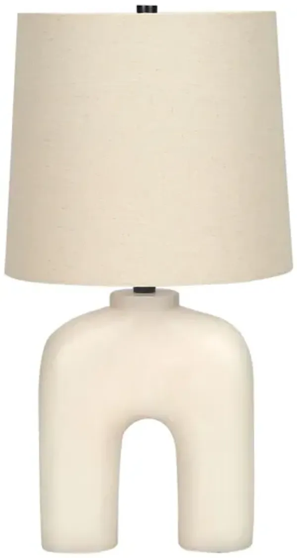 Lighting, Table Lamp, Resin, Modern - Cream